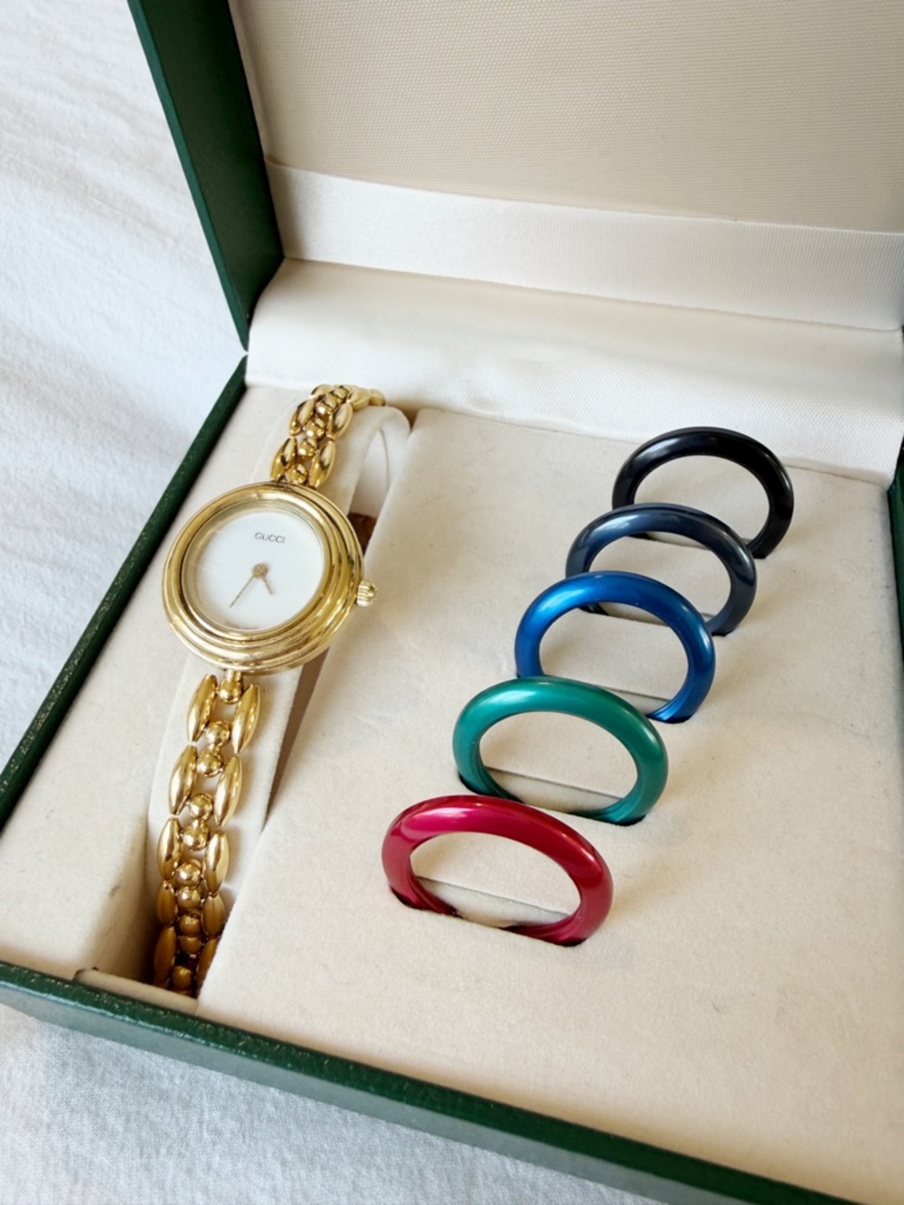 Gucci Vintage Interchangeable Bezel Watch - Picture 5 of 8